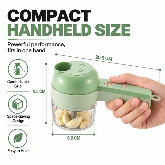 4-in-1 Electric Vegetable Cutter