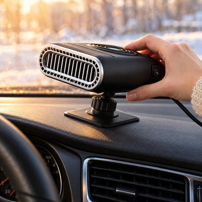 Swivels to aim the warm air anywhere